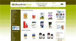 Desktop Screenshot of beneficialhealth.co.uk